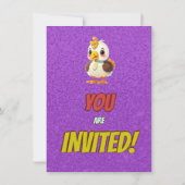 Türkei Personalisiert Geburtstag Einzigartig Einla Einladung (Rückseite)