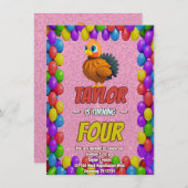 Türkei Personalisiert Geburtstag Einzigartig Einla Einladung (Vorne/Hinten)