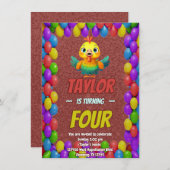 Türkei Personalisiert Geburtstag Einzigartig Einla Einladung (Vorne/Hinten)