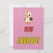 Türkei Personalisiert Geburtstag Einzigartig Einla Einladung (Rückseite)