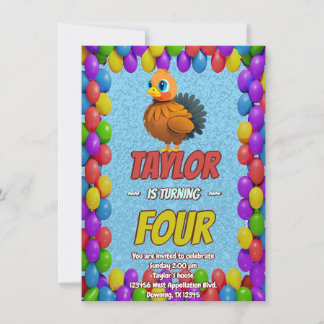 Türkei Personalisiert Geburtstag Einzigartig Einla Einladung