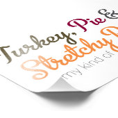 Türkei, Pie und Stretchy Pants Fotodruck (Ecke)