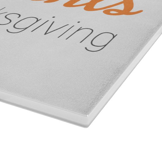 Türkei, Pie und Stretchy Pants Schneidebrett (Ecke)