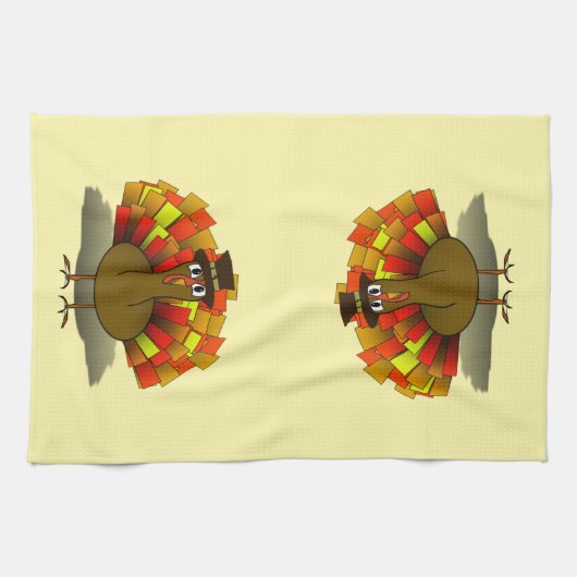 Türkei Pilgrim-Erntedank Geschirrtuch (Horizontal)