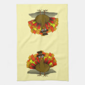 Türkei Pilgrim-Erntedank Geschirrtuch (Vertikal)