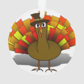 Türkei Pilgrim-Erntedank Ornament (Rückseite)