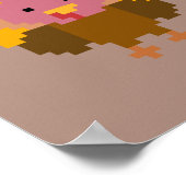 Türkei - Pixel Art Poster (Ecke)