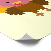 Türkei - Pixel Art Poster (Ecke)