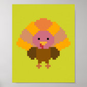 Türkei - Pixel Art Poster (Vorne)