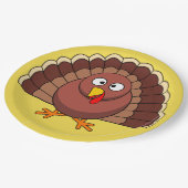 Türkei-Platte anpassen Pappteller (Schrägansicht)