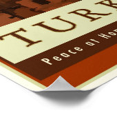 Türkei Poster (Ecke)