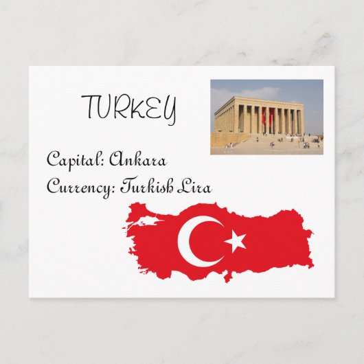 Türkei Postkarte (Vorderseite)