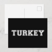 Türkei Postkarte (Vorne/Hinten)