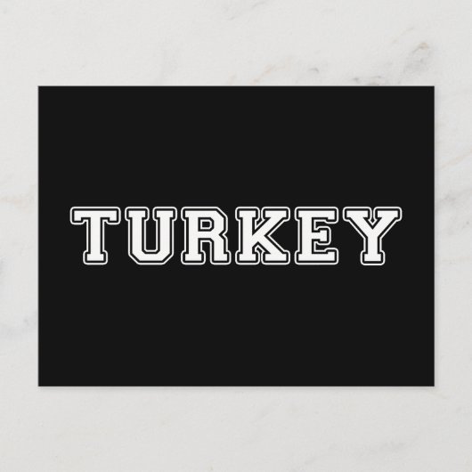 Türkei Postkarte (Vorderseite)