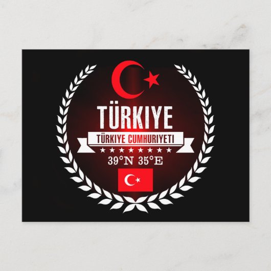 Türkei Postkarte (Vorderseite)