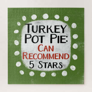 Türkei Pot Pie Review 5 Stars Jigsaw Puzzle