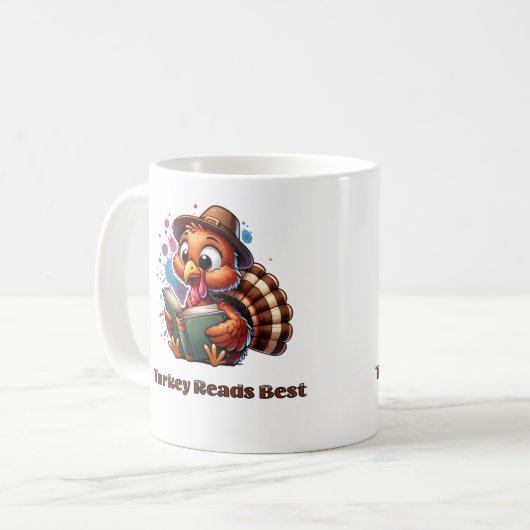 Türkei Reads Best Kaffeetasse (Vorderseite Links)