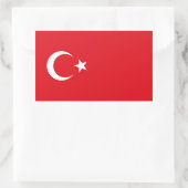 TÜRKEI RECHTECKIGER AUFKLEBER (Tasche)