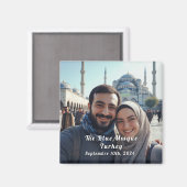 Türkei Reisen Custom Foto Souvenir Magnet (Vorderseite/Rückseite)