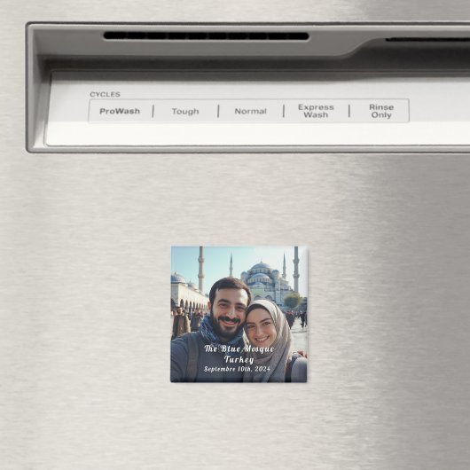 Türkei Reisen Custom Foto Souvenir Magnet (In Situ (Geschirrspüler))