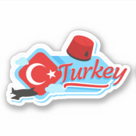 Türkei Reisen Vinyl Sticker