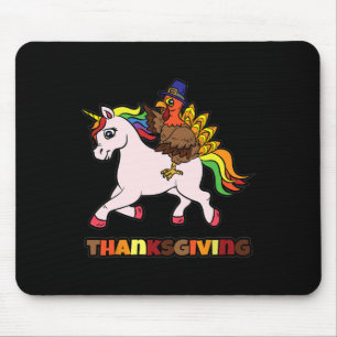 Türkei Reiten Unicorn Erntedank Day Magical Fal Mousepad