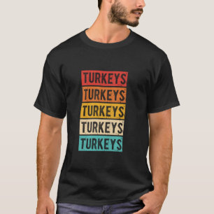 TÜRKEI Retro Türkei Vintag Restaurant Food Fan D T-Shirt
