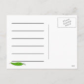 Türkei Rezept Card Feiertagspostkarte (Rückseite)