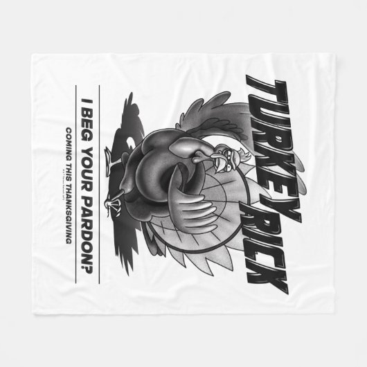 Türkei Rick: "Ich bitte um Verzeihung?" Fleecedecke (Vorderseite (Horizontal))