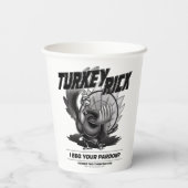 Türkei Rick: "Ich bitte um Verzeihung?" Pappbecher (Rückseite)