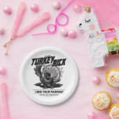 Türkei Rick: "Ich bitte um Verzeihung?" Pappteller (Party)