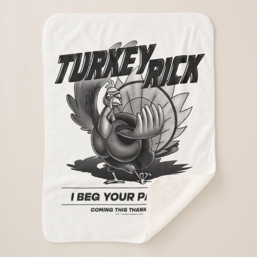 Türkei Rick: "Ich bitte um Verzeihung?" Sherpadecke (Vorderseite)