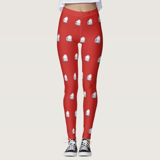 Türkei - Rot Leggings (Vorderseite)