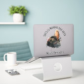 Türkei ruft Jagd auf lustige Zitate im Freien Früh Aufkleber (Laptop auf Schreibtisch)