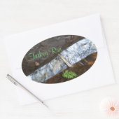 Türkei Run Staat Park Ovaler Aufkleber (Umschlag)