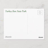 Türkei Run Staat Park Postkarte (Rückseite)