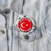Türkei-Runde Button (Beispiel)