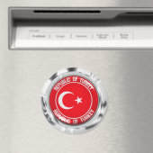 Türkei-Runde Magnet (In Situ (Geschirrspüler))
