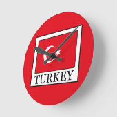 Türkei Runde Wanduhr (Winkel)