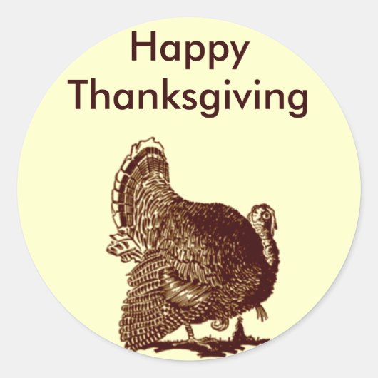 Türkei Runder Aufkleber (Vorderseite)