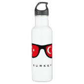 Türkei Shades Brunnenflaschen Edelstahlflasche (Vorderseite)