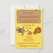 Türkei Signing Bible Verse Einladung (Vorderseite)