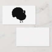 Türkei-Silhouette Visitenkarte (Vorne/Hinten)