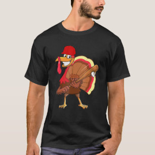 Türkei Spieler Baseball Thanskgiving 2021 T-Shirt