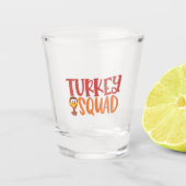 Türkei Squad Matching Outfit Türkei Erntedank Schnapsglas (Vorderseite)