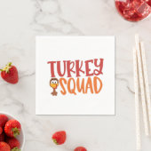 Türkei Squad Matching Outfit Türkei Erntedank Serviette (Beispiel)