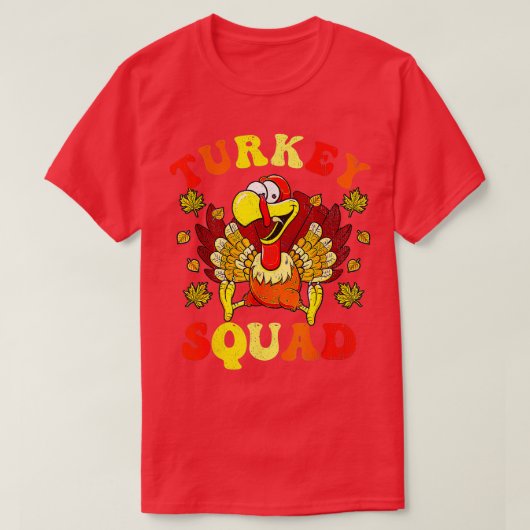 Türkei Squad Retro Erntedank Hippie Men Women T-Shirt (Design vorne)