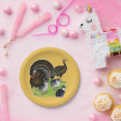 Türkei Standard Bronze Family Pappteller (Party)