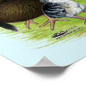 Türkei Standard Bronze Family Poster (Ecke)