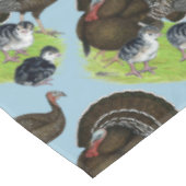 Türkei Standard Bronze Family Tischdecke (Schrägansicht)